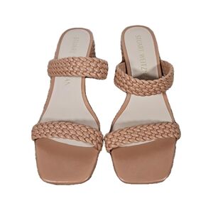 Stuart Weitzman Aleena Waikiki 50 Block Slide Size 11